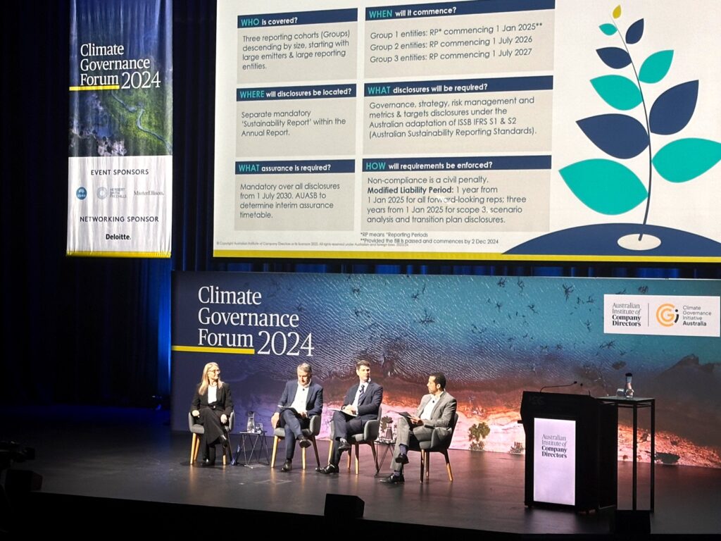 The AICD 2024 Climate Governance Forum