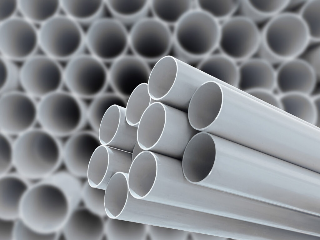 PVC pipes for plumbing